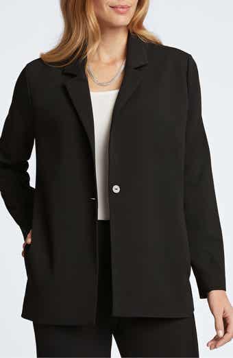 Morgan Crepe Knit Blazer