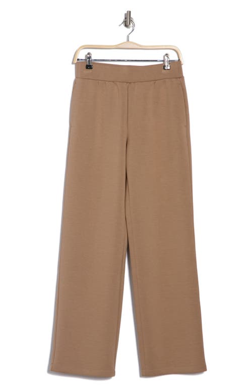 Z By Zella Whisper Scuba High Waist Pants In Tan Portabella