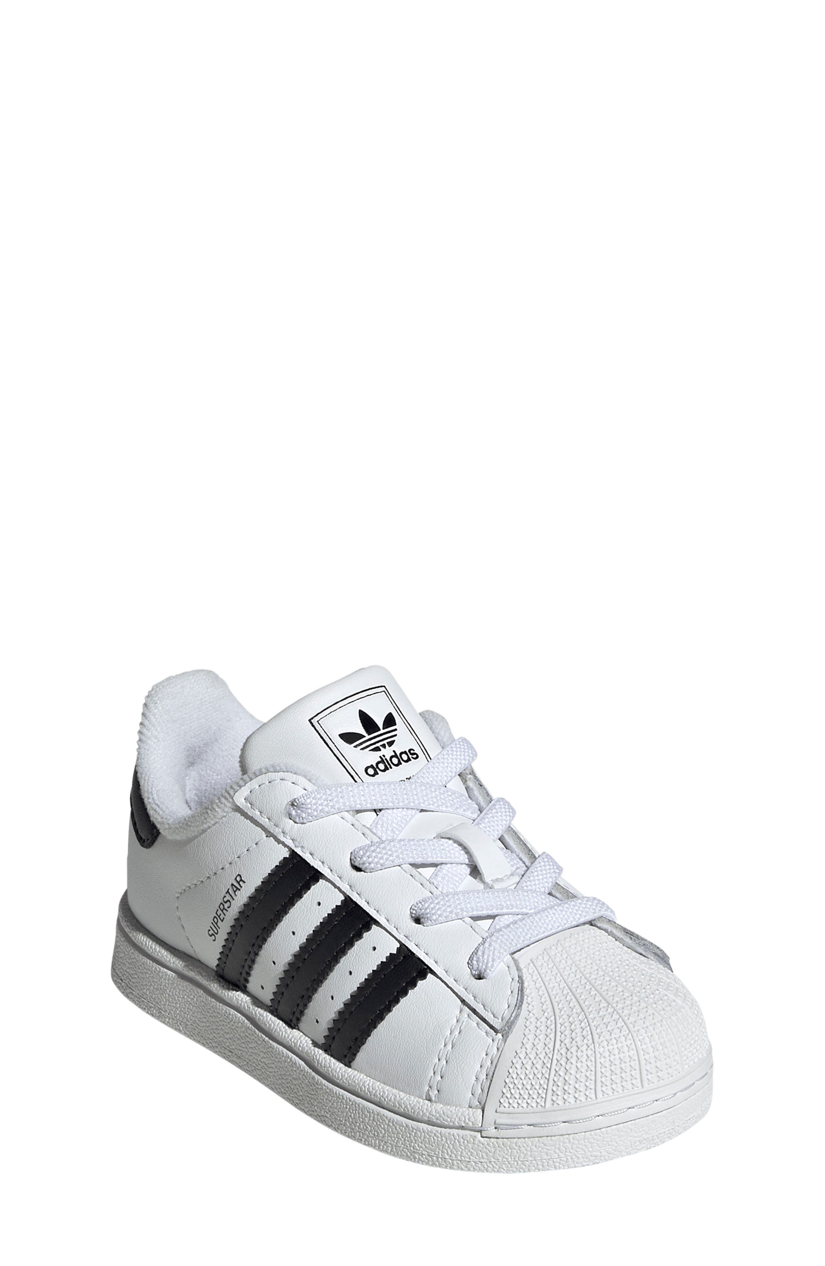 adidas Kids' Superstar II Sneaker, Main, color, White/ Core Black/ White