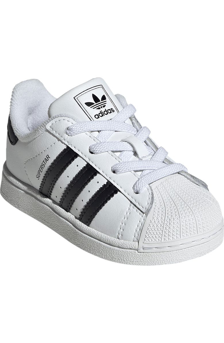 adidas Kids' Superstar II Sneaker, Main, color, White/ Core Black/ White