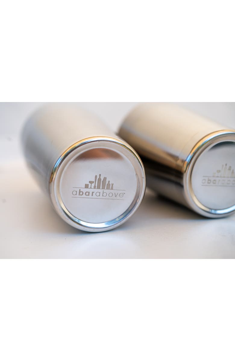 A Bar Above Boston Cocktail Shaker Set, Weighted, Alternate, color, Stainless Steel