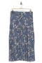 Printed Release Pleat Skirt