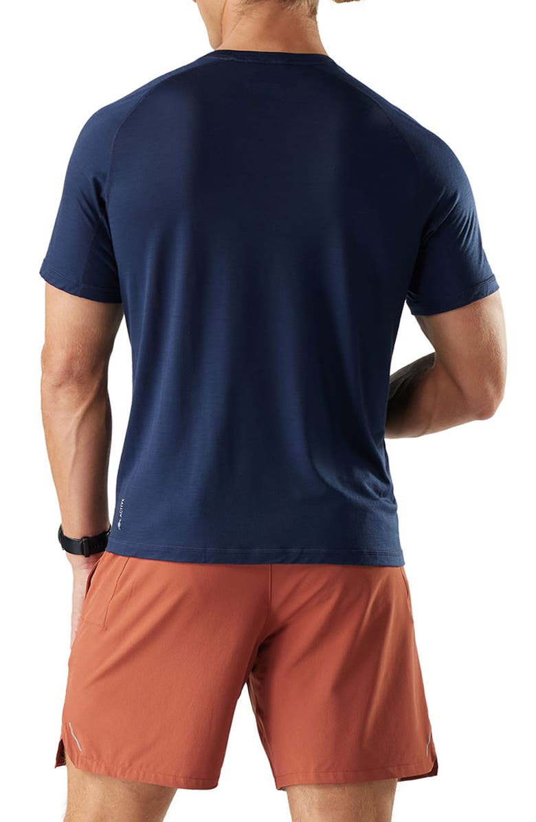 Smartwool Active Ultralight Performance T-Shirt, Alternate, color, Deep Navy