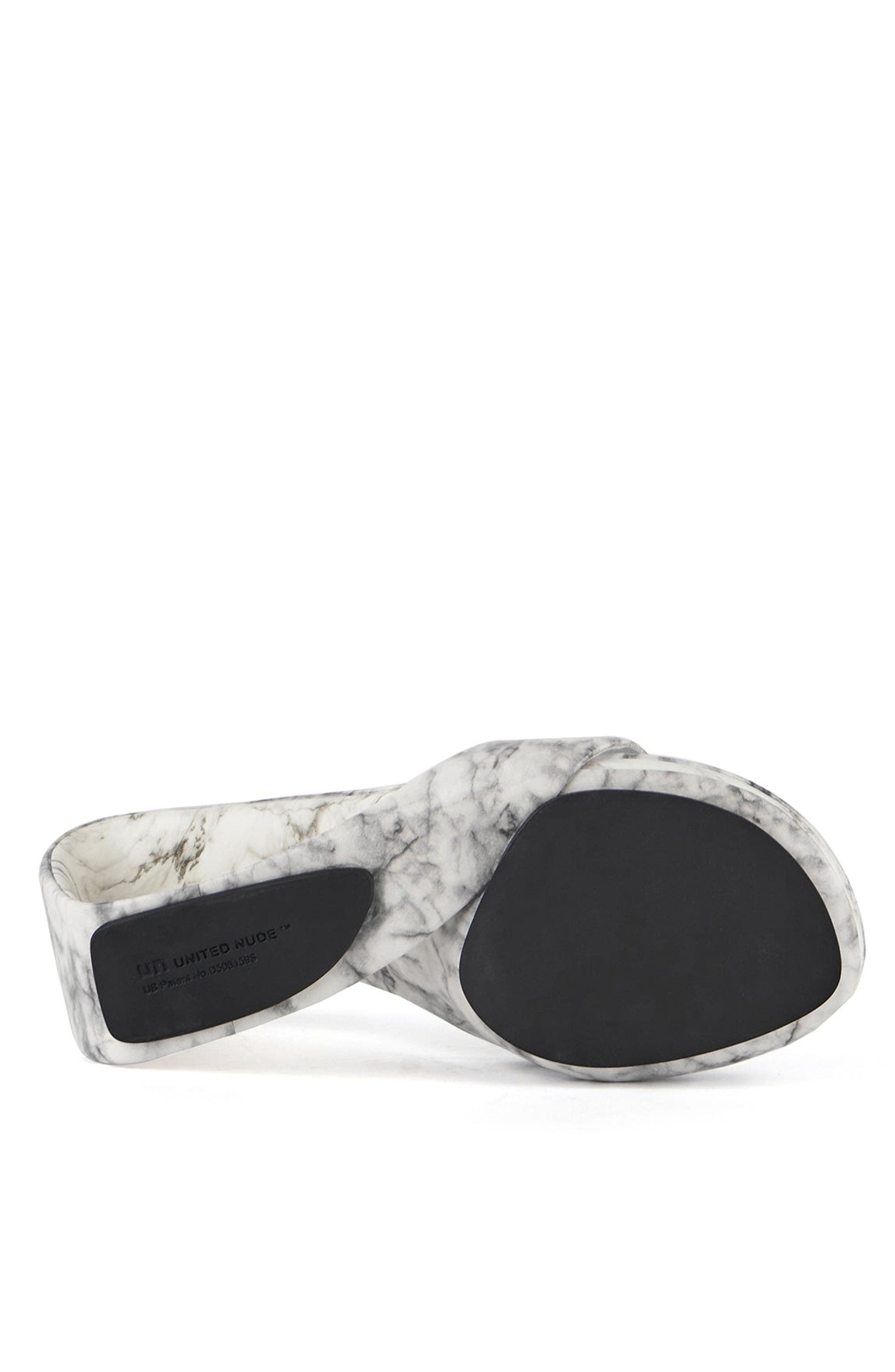 United Nude Mobius Hi, Alternate, color, White Marble