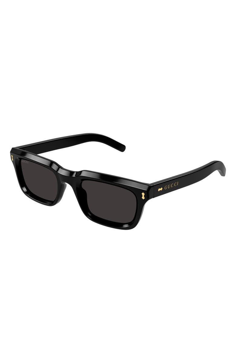 Gucci 51mm Square Sunglasses, Alternate, color, 