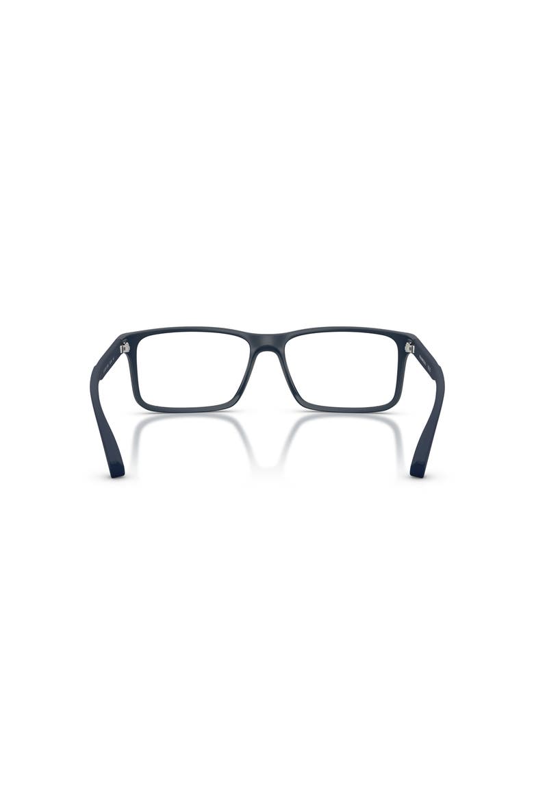 56mm Rectangle optical glasses, Alternate, color, Blue