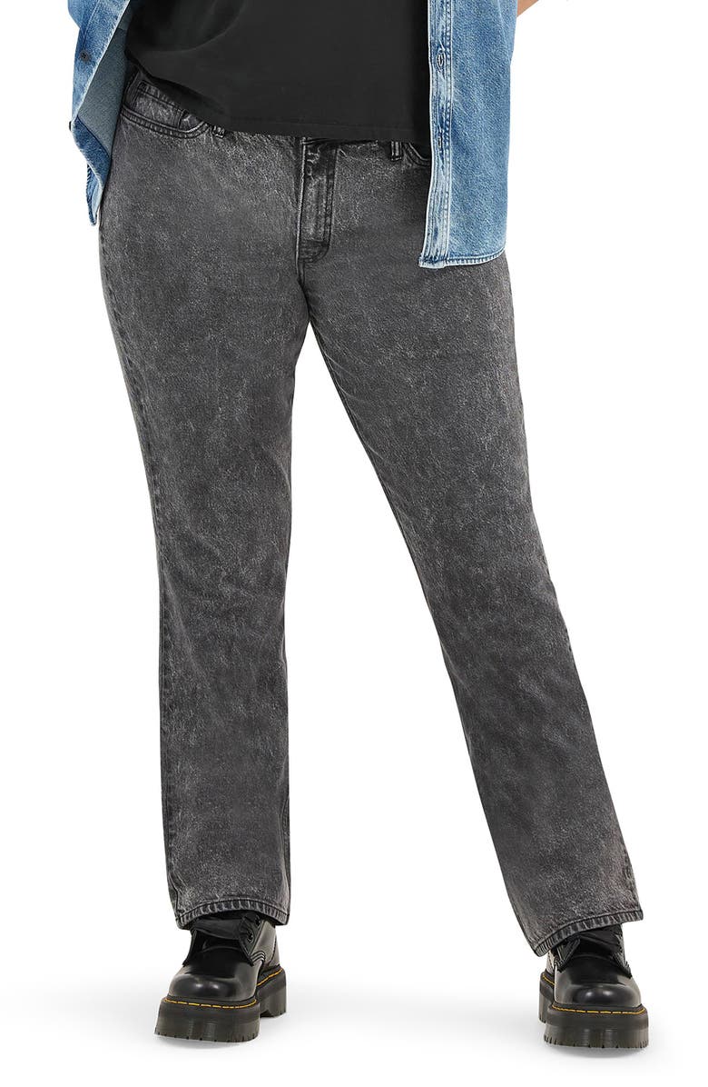 Lee The Boot High Waist Bootcut Jeans, Alternate, color, Deep Night