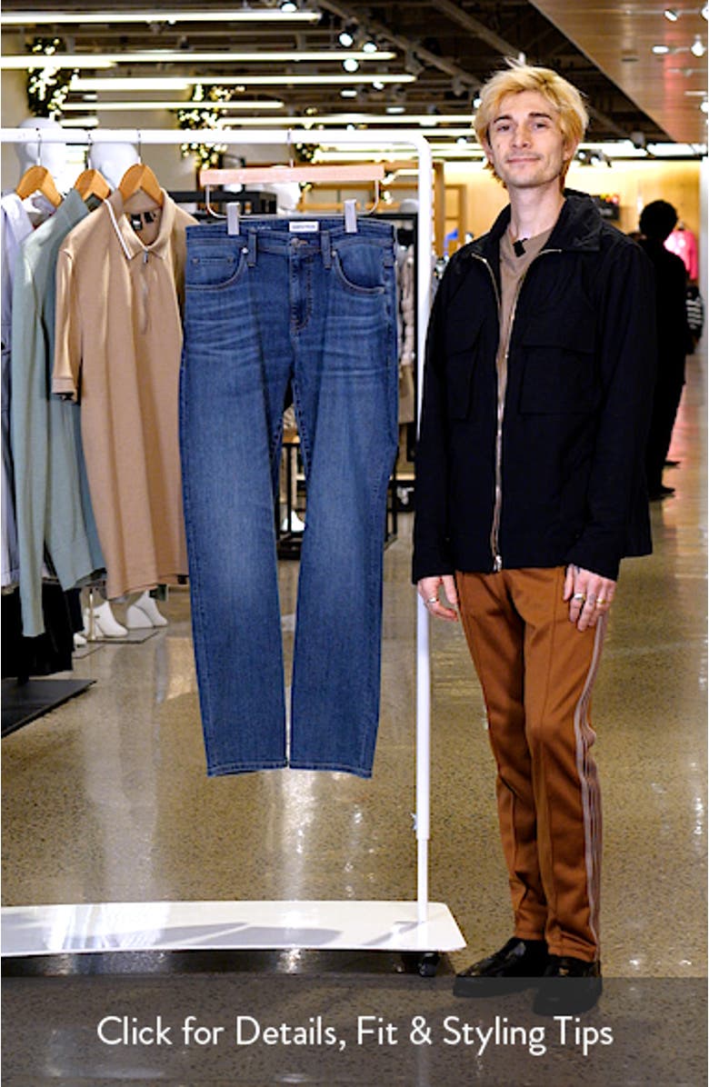 Straight Leg Stretch Jeans, sales video thumbnail