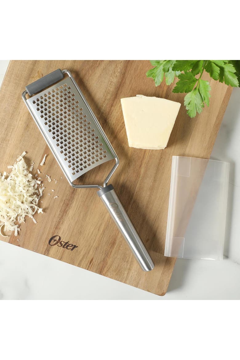 12 x 3.5 Inch Stainless Steel Handheld Grater in Silver, Alternate, color, Silver