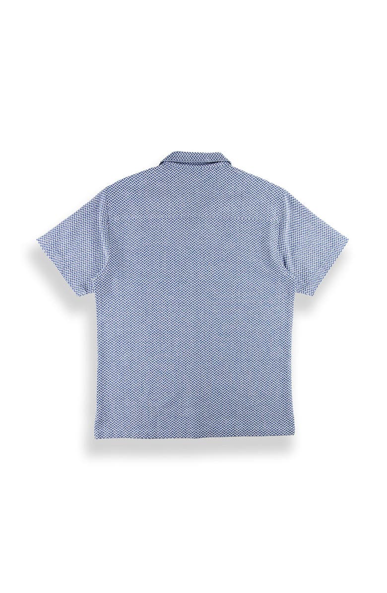 Sovereign Code Men's Riviera Shirt, Alternate, color, Blue Zig Zag