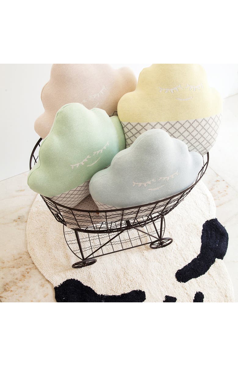 RIAN TRICOT Cupcake Pillow, Alternate, color, Mint