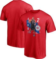 FANATICS Men's Fanatics Branded Kawhi Leonard Red LA Clippers Pick & Roll T-Shirt