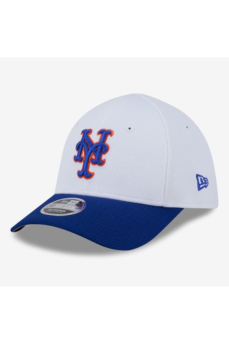 Toddler New Era  White New York Mets Baseball 39THIRTY M-Crown Adjustable Hat, Main, color, White