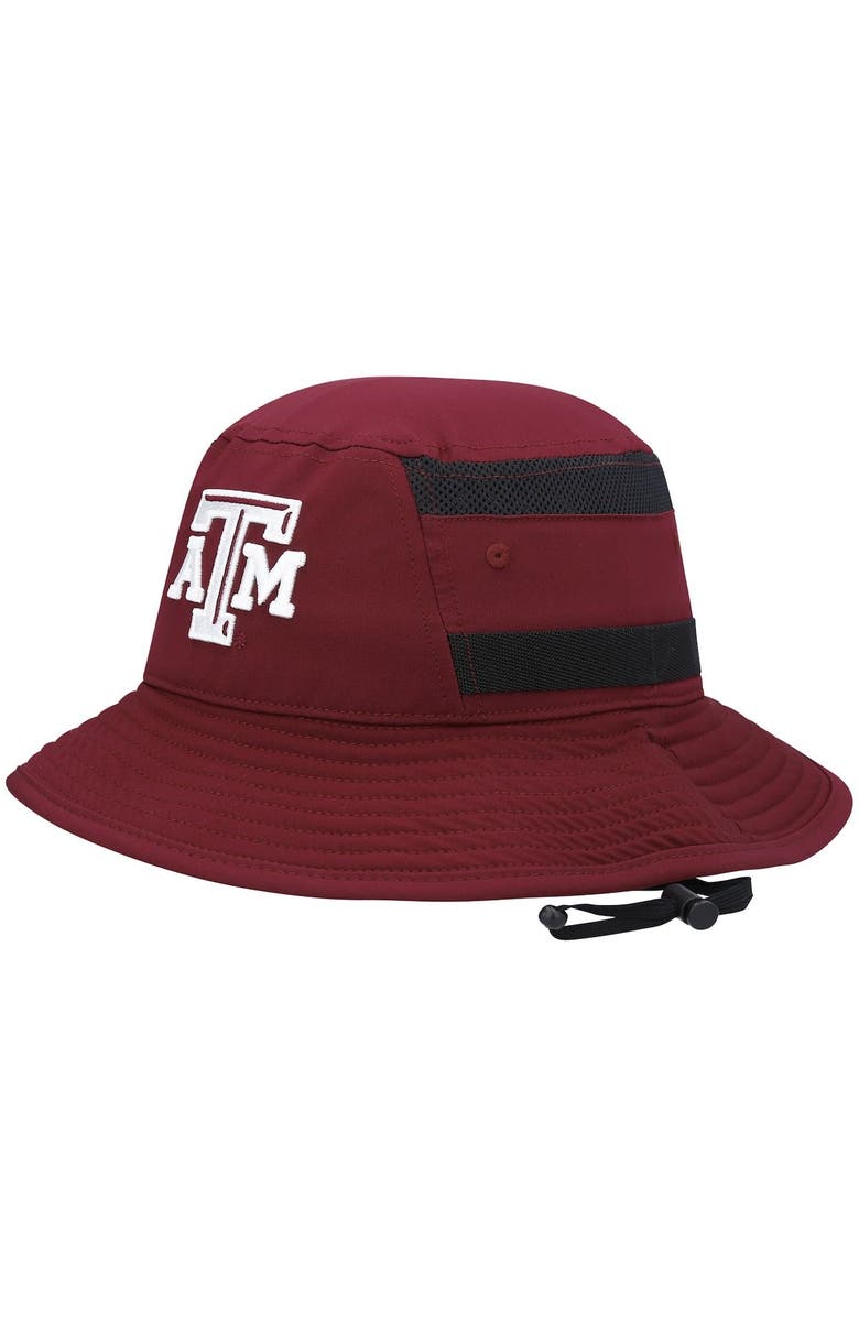 adidas Men's adidas Maroon Texas A&M Aggies 2021 Sideline AEROREADY Bucket Hat, Main, color, Maroon