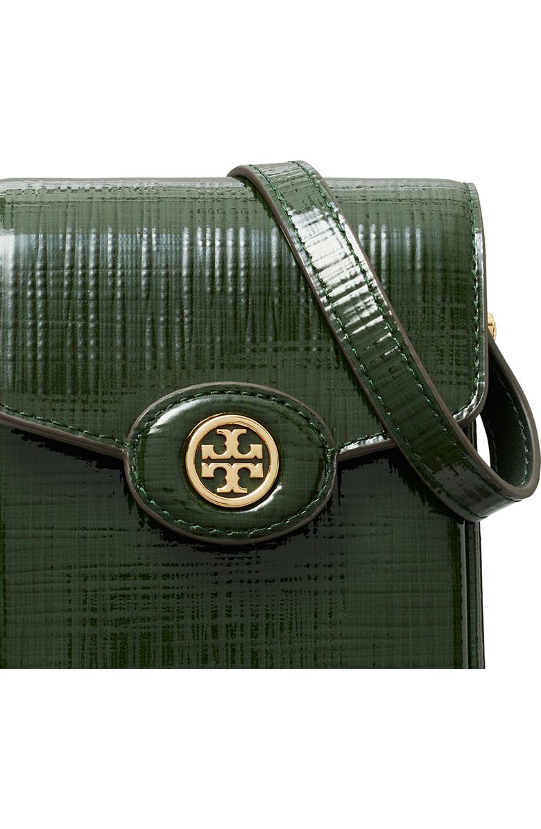 Tory Burch Robinson Leather Phone Crossbody Bag, Alternate, color,