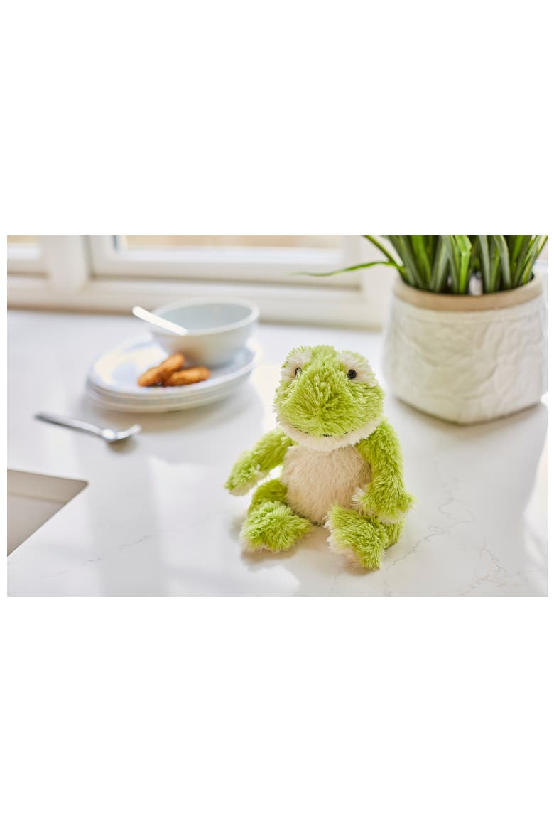 Frog Junior Plush Toy, Alternate, color, Bright Green
