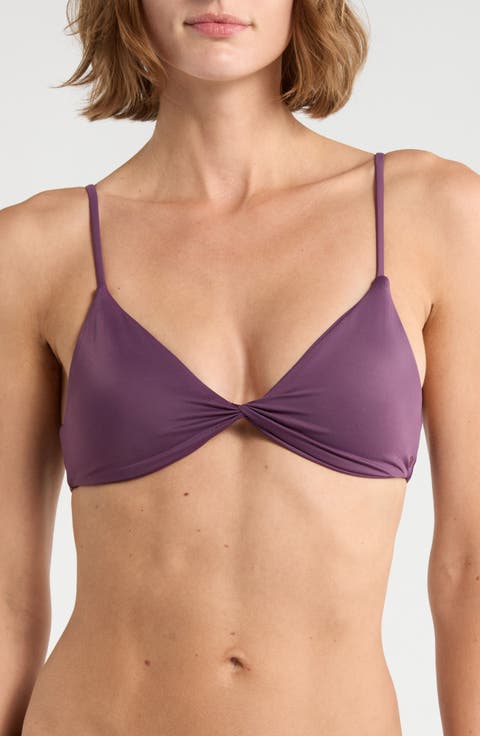 Simply Seamless Twist Front Bikini Top