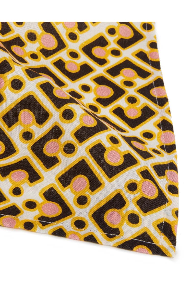 Large Napkins Set Of 2 (45X45) Puzzle Rosa Pink, Alternate, color, Puzzle Rosa Pink