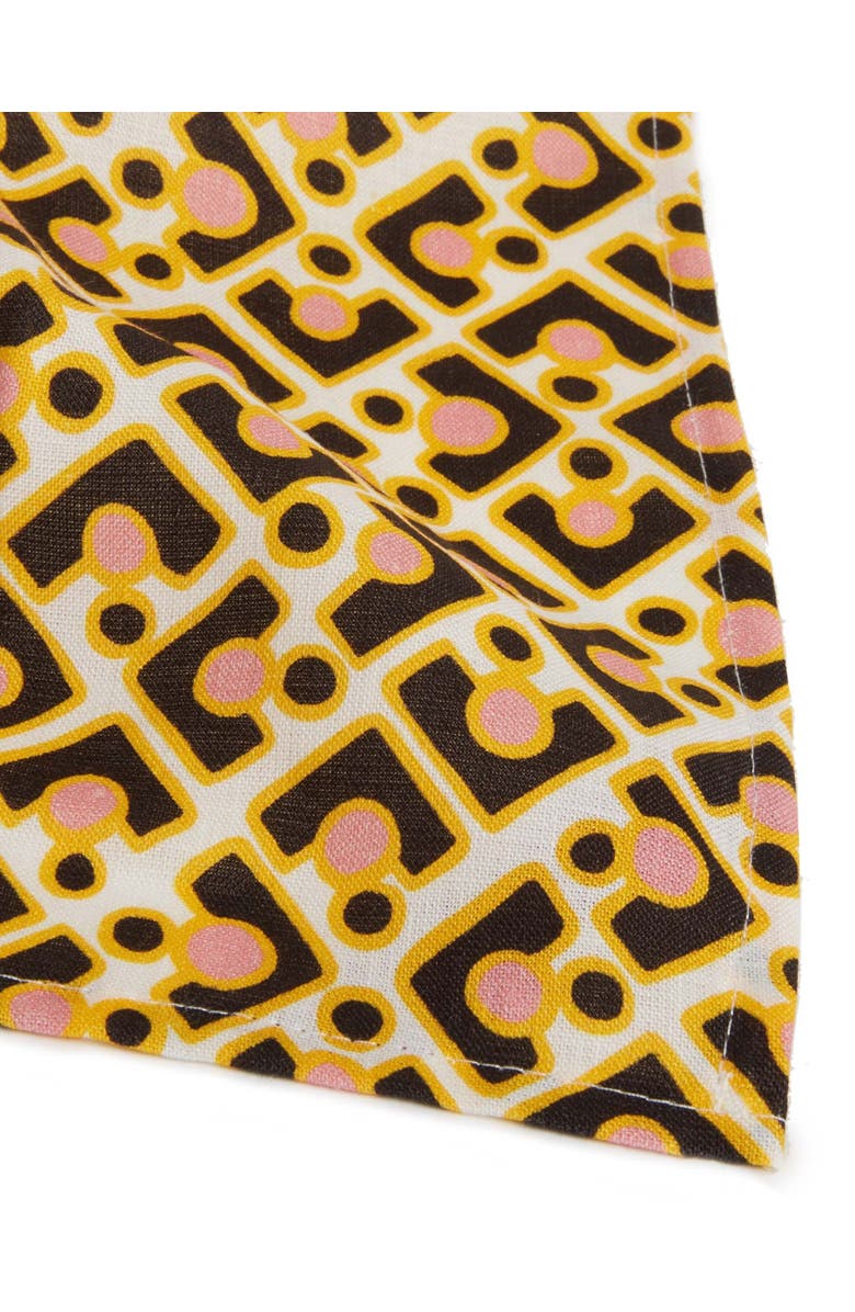 La DoubleJ Large Napkins Set Of 2 (45X45) Puzzle Rosa Pink, Alternate, color, Puzzle Rosa Pink