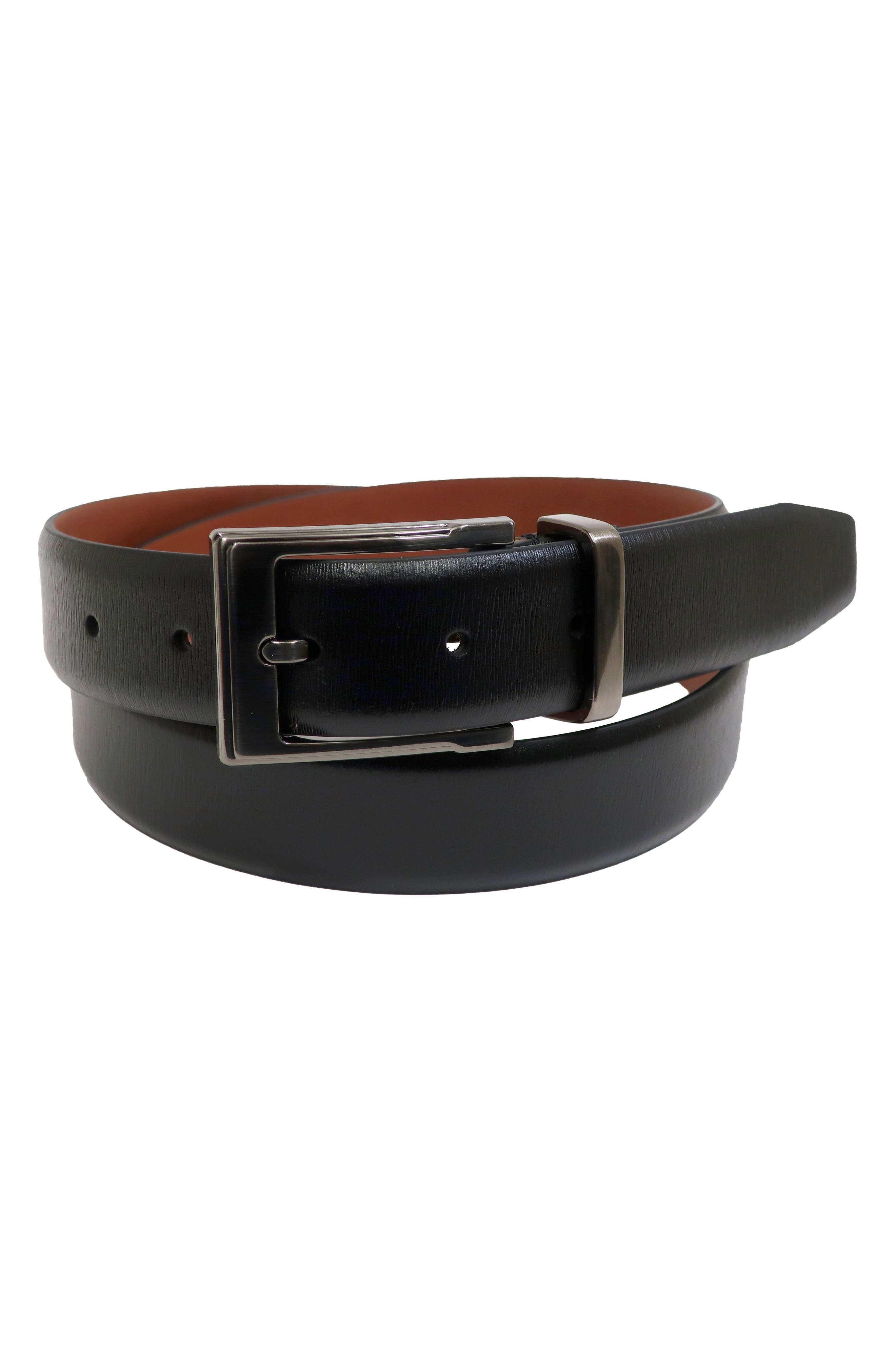 BOCONI Reversible Leather Belt