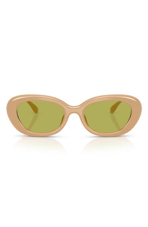 54mm Oval Sunglasses