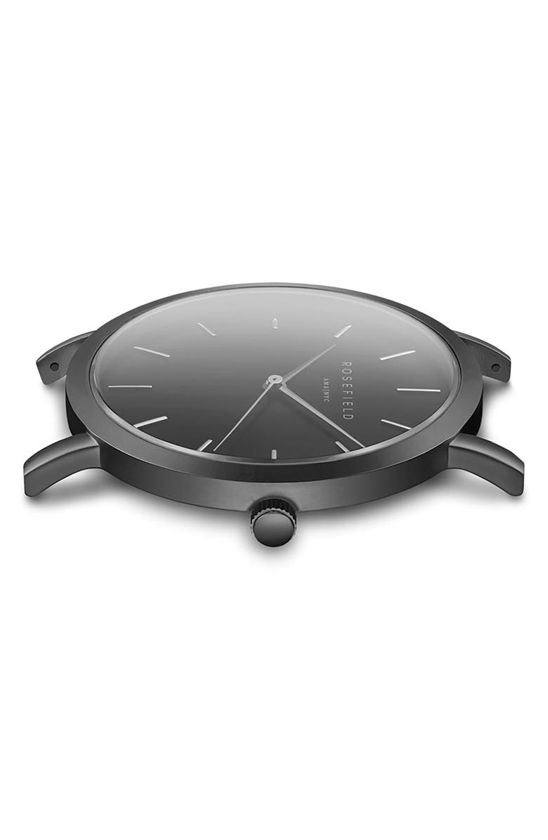 ROSEFIELD Mercer Mesh Strap Watch, 38mm, Alternate, color, 