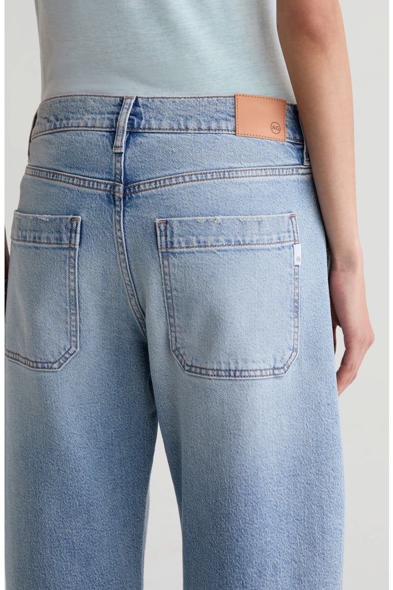 Mercer Cuffed High Waist Barrel Jeans, Alternate, color, HIGHWAY 29