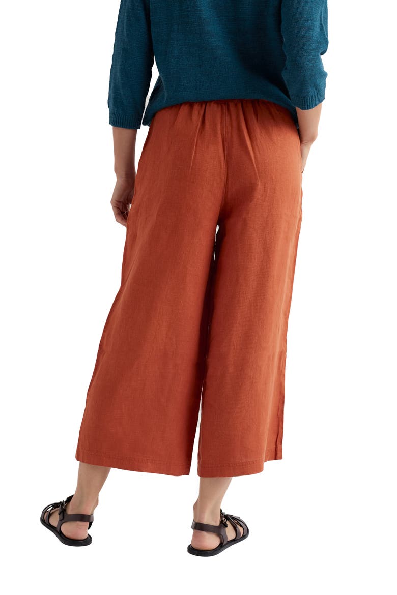 Merrivale Linen Culottes, Alternate, color, OAR