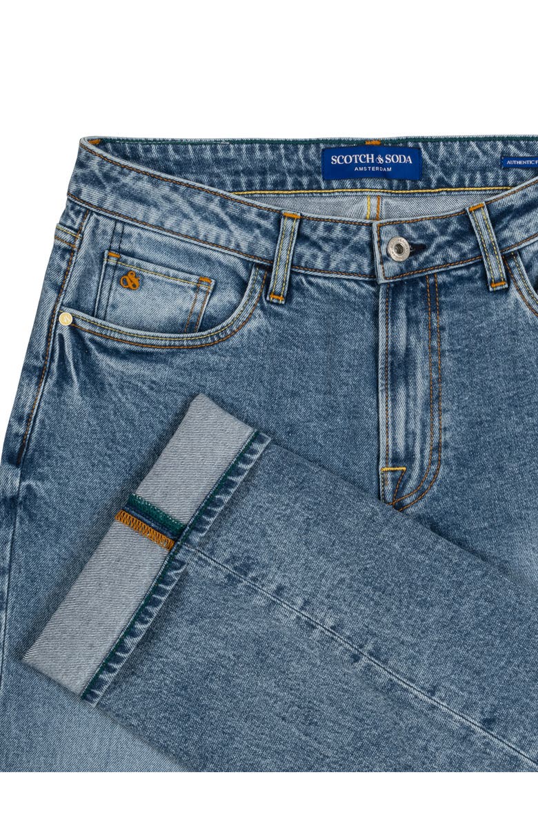 Scotch & Soda Authentic Fit Marin Wash Straight Leg Jean, Alternate, color, Marin