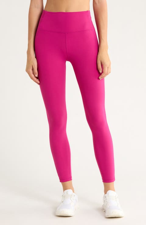 Rib Insert Activewear Leggings
