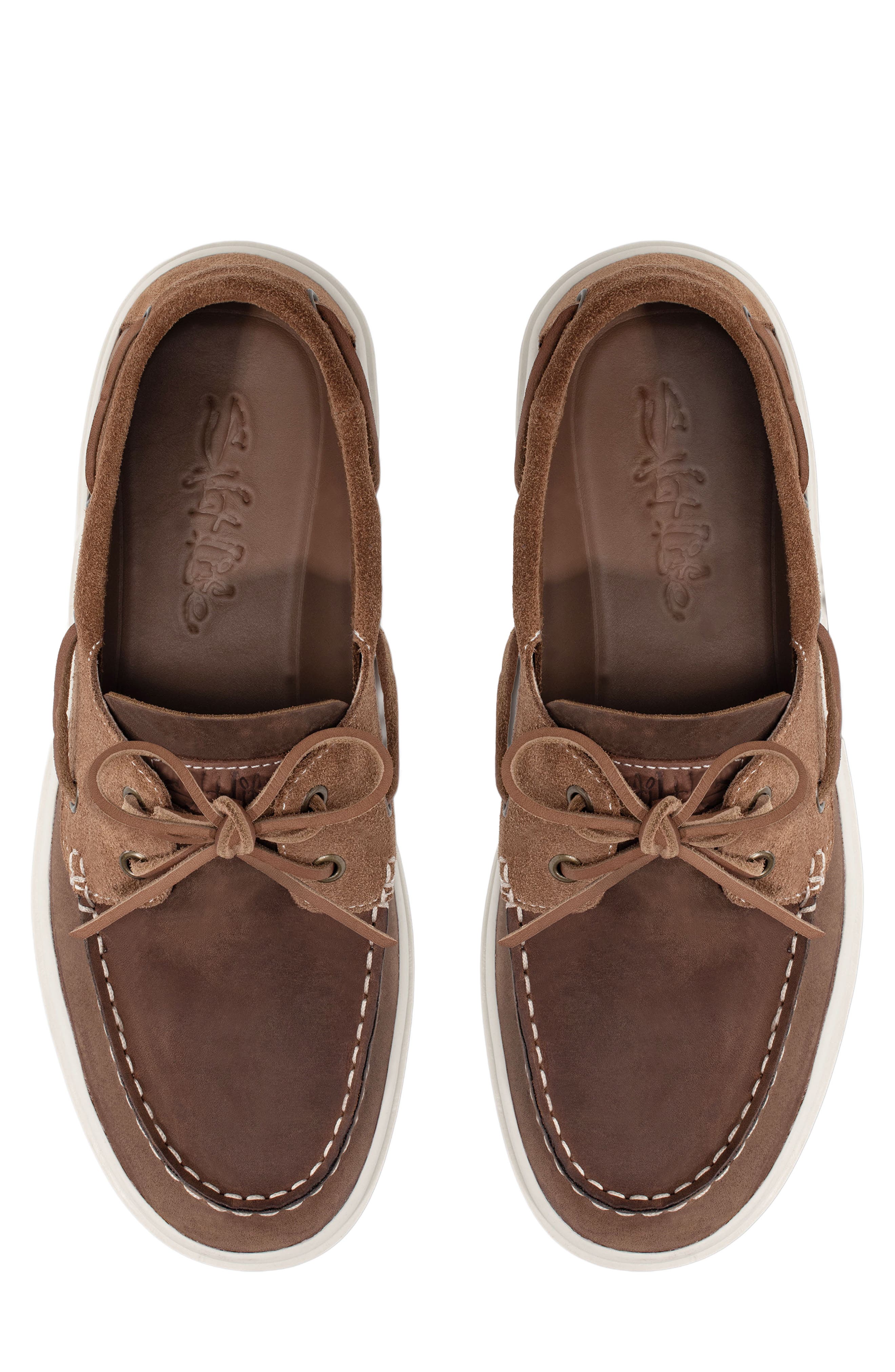 Salt Life The Mariner Boat Shoe, Alternate, color, Brown