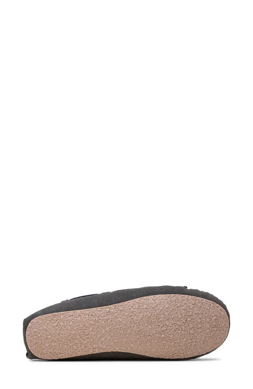 Minnetonka Thunderbird Animikii Faux Fur Lined Slipper In Gray