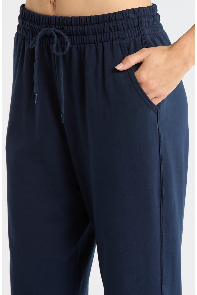 Tempo Terry Ankle Pants, Alternate, color, NAVY SAPPHIRE