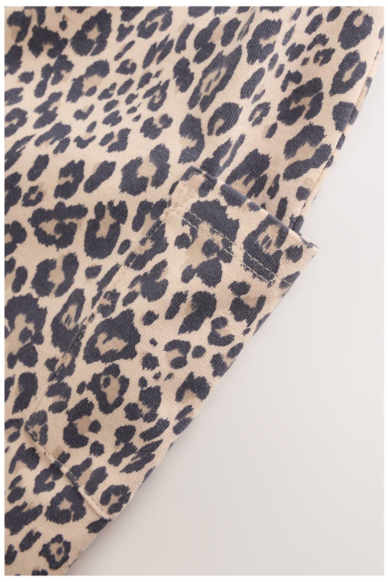 Kids' Animal Print Romper & Bodysuit Set, Alternate, color, BROWN