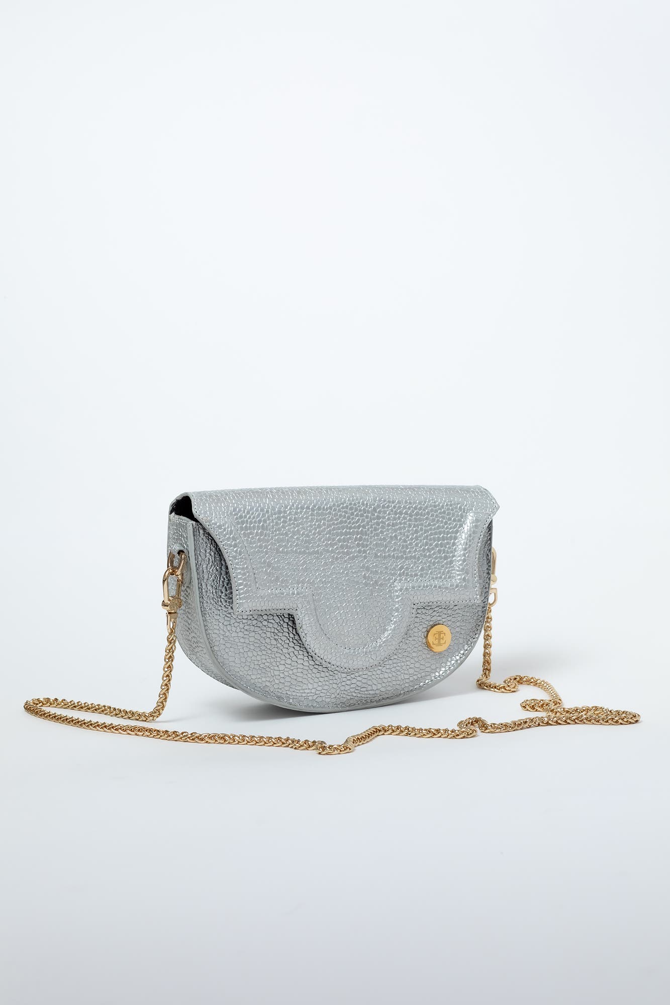 EVA INNOCENTI Fifi Bag, Alternate, color, Metallic Silver