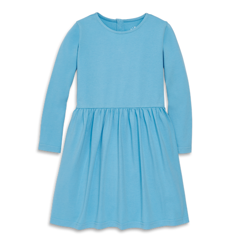 Kids Long Sleeve Perfect Pocket Dress (Toddler, Little Kid & Big Kid)