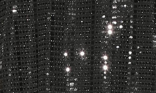 Walter Baker Emma Sequined Shell In Black