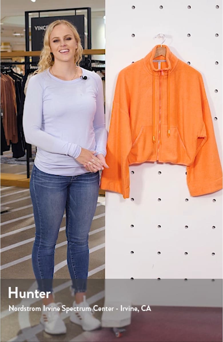 Free People FP Movement Climb High Fleece Jacket, sales video thumbnail