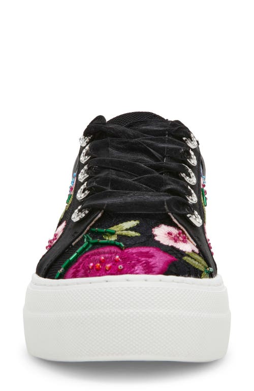 Betsey Johnson Jayla Platform Sneaker In Multi