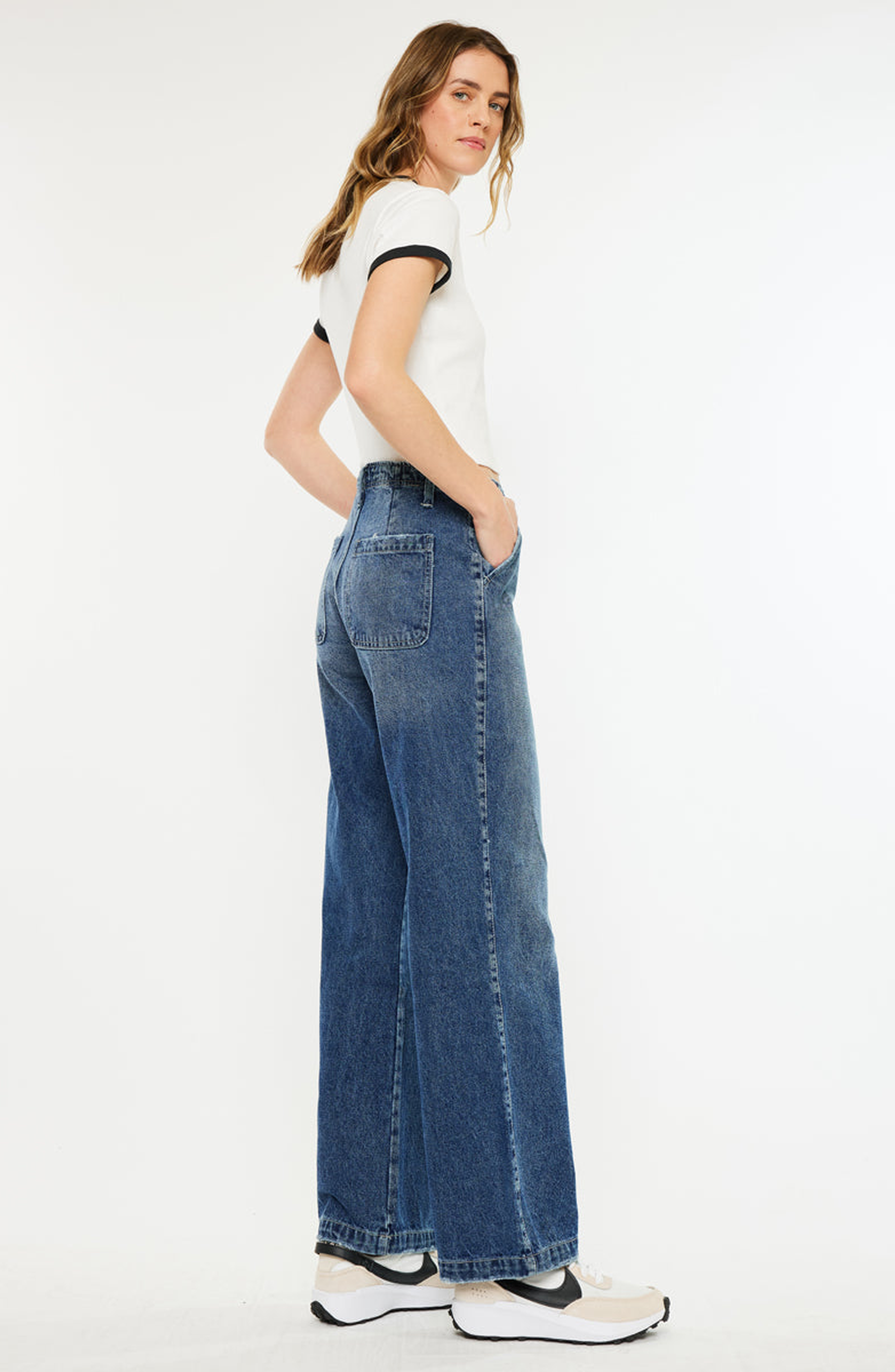 Sterling High Rise 90's Wide Leg Jeans - image 2