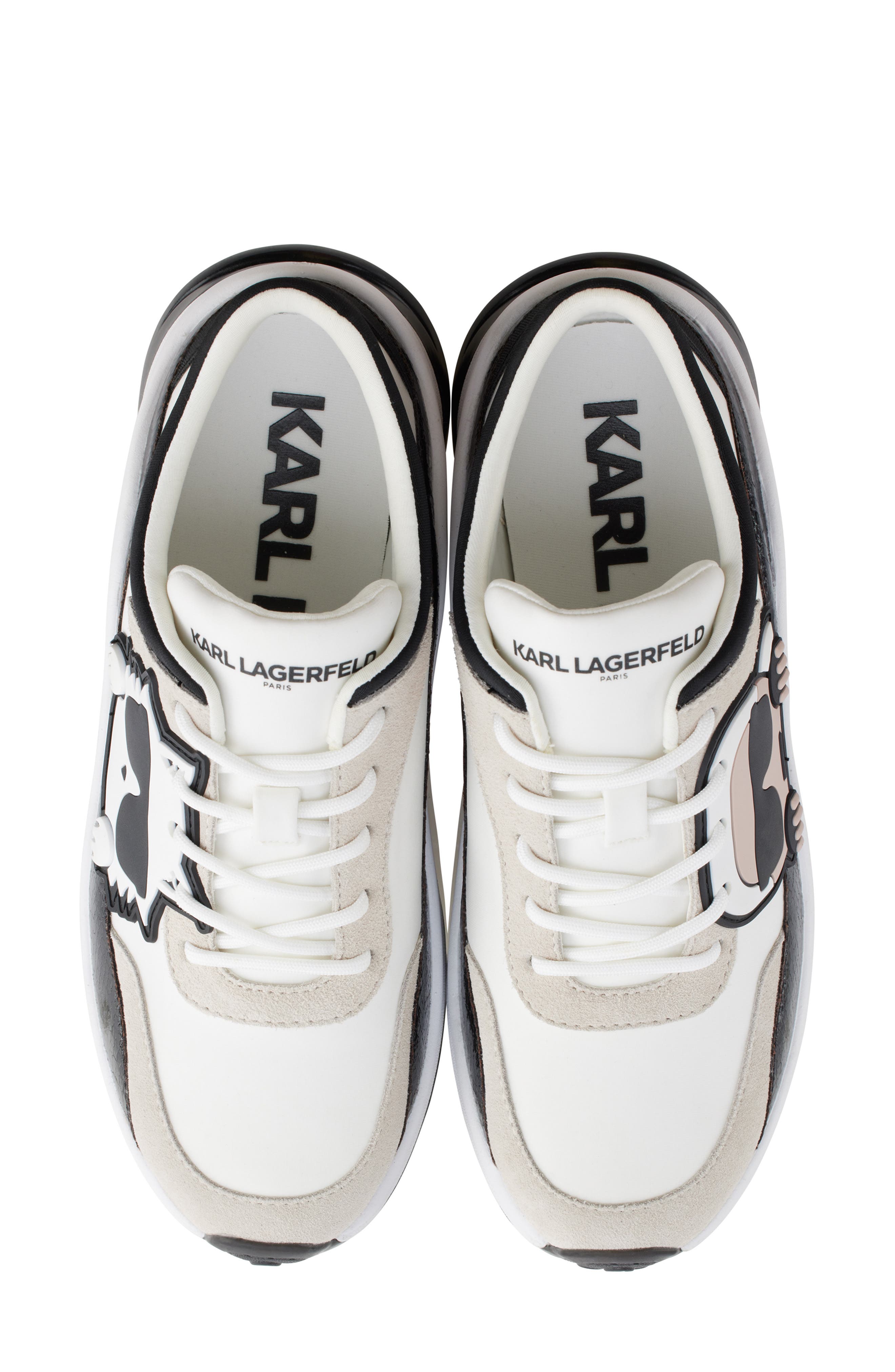 KARL LAGERFELD PARIS Coty Sneaker, Alternate, color, 