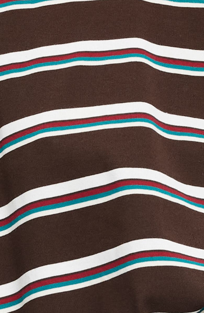 LIONESS Horizon Stripe Top, Alternate, color, Dark Chocolate