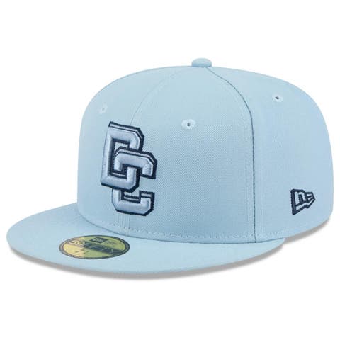 Men's New Era Light Blue Washington Nationals 2025 City Connect Fan Pack 59FIFTY Fitted Hat