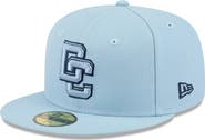 New Era Men's New Era Light Blue Washington Nationals 2025 City Connect Fan Pack 59FIFTY Fitted Hat