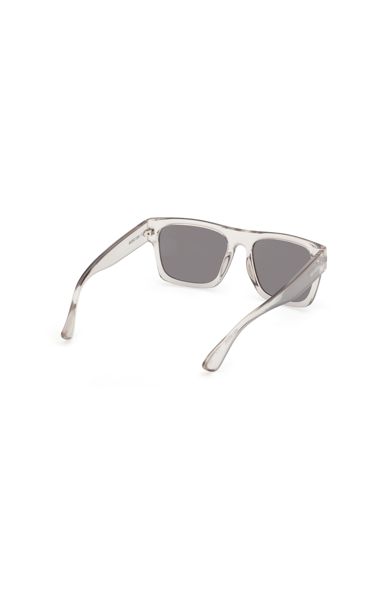 Flat Top Square Acetate Sunglasses, Alternate, color, Grey / Smoke Mirror