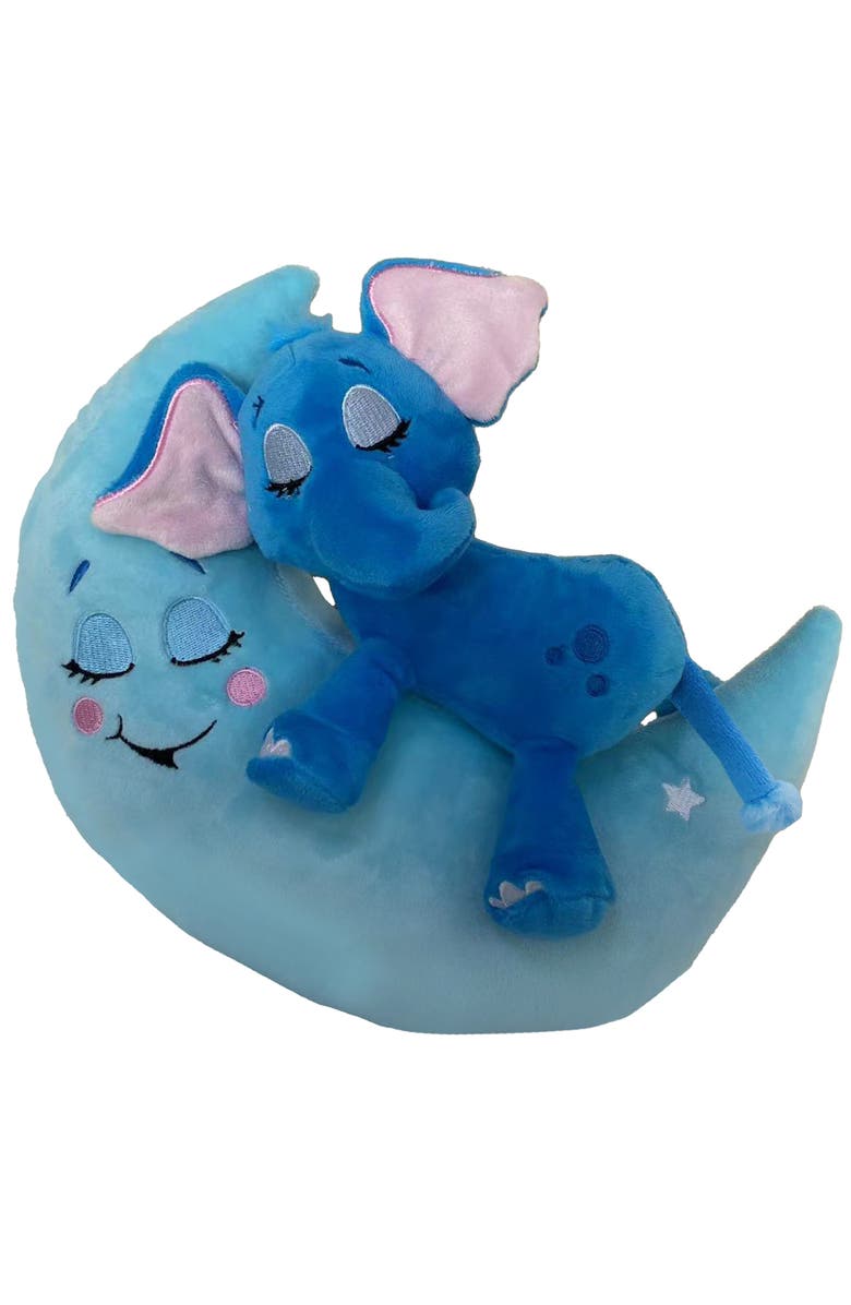 Happpy Nappers Lullabrites Lullabrites Moon Pet Elephant Plush, Main, color, Multicolored