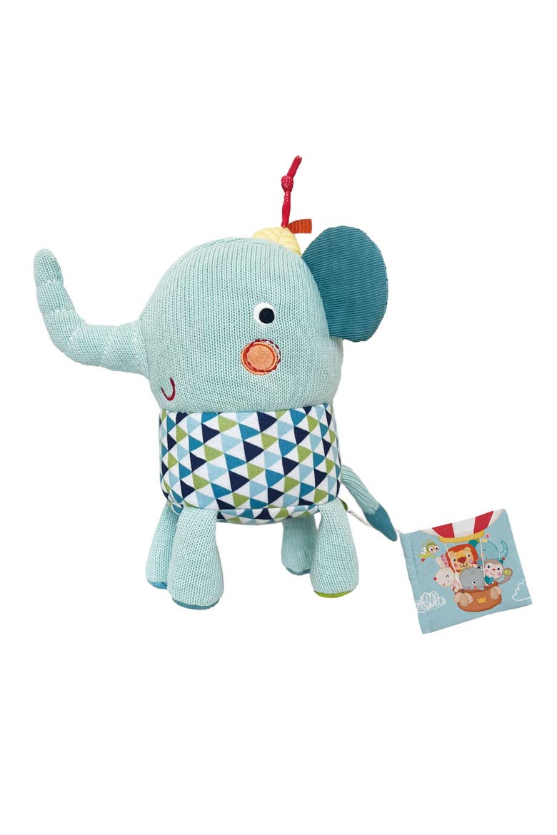 Lolo Elephant Bedtime Book & Plush Set, Alternate, color, Mutli / Turquoise