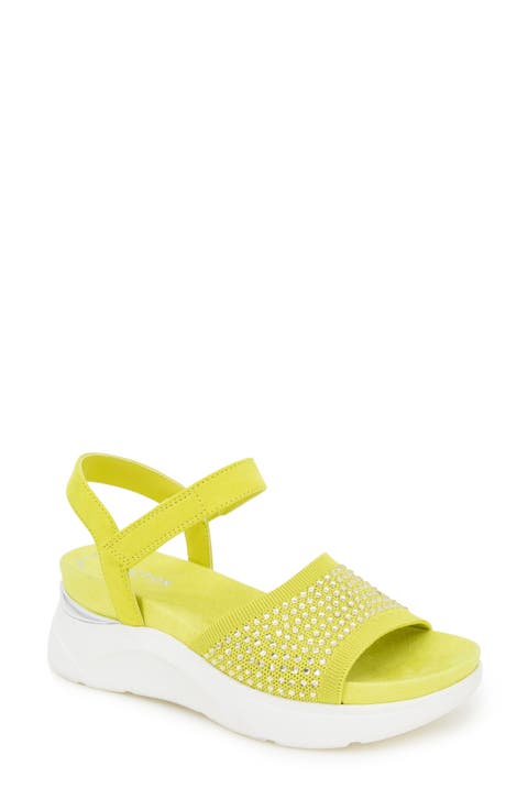 Hera Crystal Platform Sandal (Women)