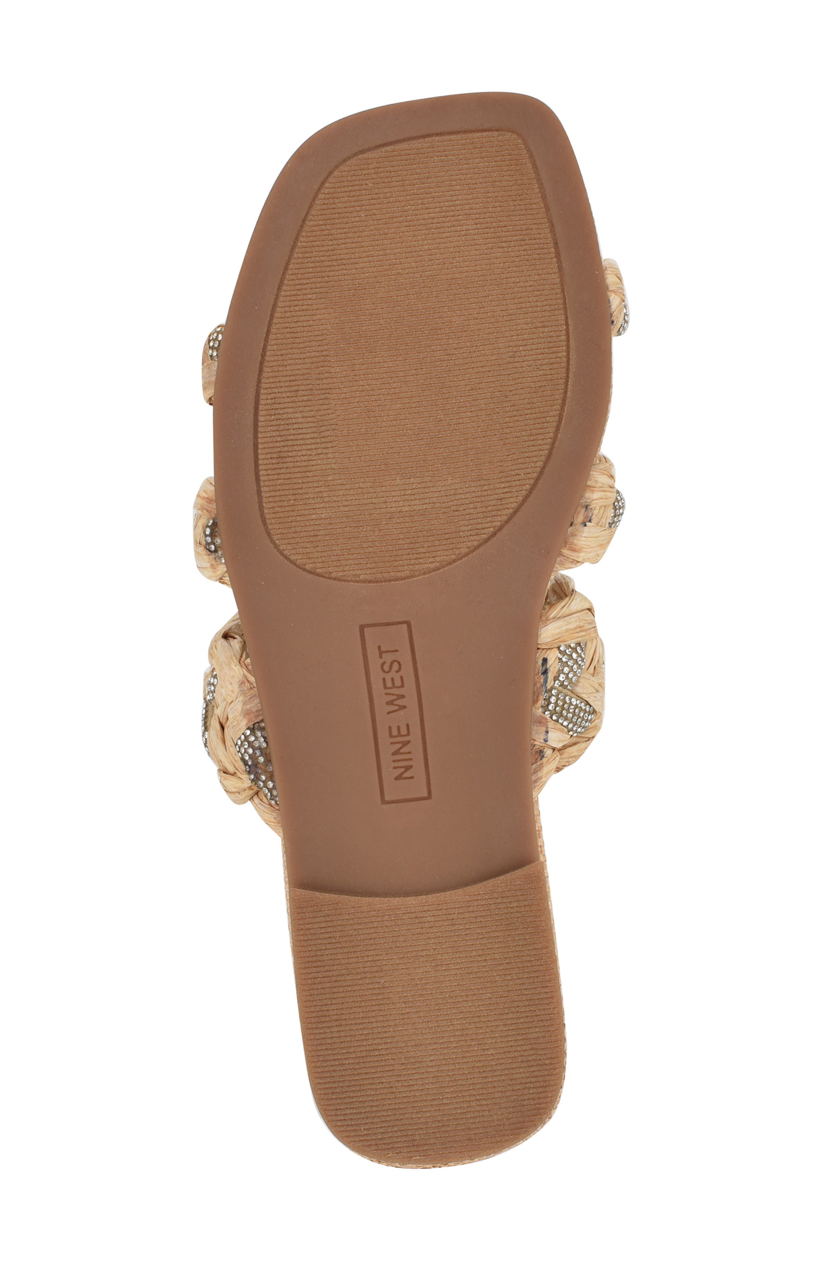 Nine West Qazz Braided Strap Sandal, Alternate, color, 
