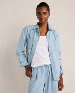 Haven Well Within Organic Cotton Denim Shacket